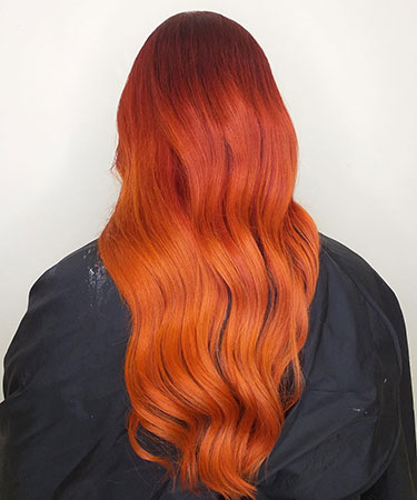 Vivid hair colours at Bellissimo best hairdressers in Galway and Limerick