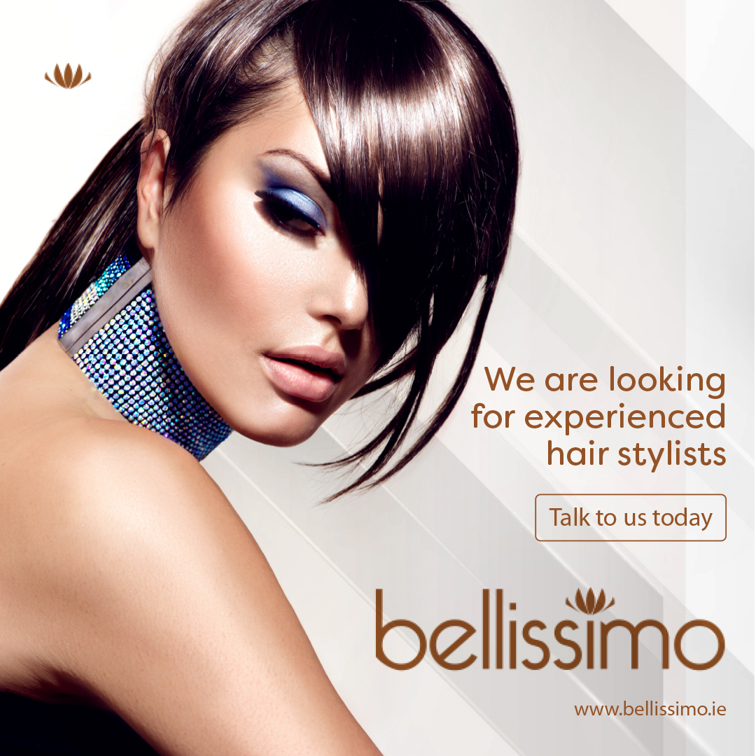 Hairdressing Jobs at Bellissimo Salon in Galway Ireland senior stylist hair jobs Galway Ireland